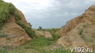 Размытая дамба пруда «Общественный»