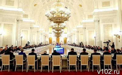 Губернатор Андрей Бочаров принял участие в совещании государственного совета в Кремле