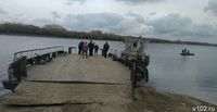 В Астраханской области «Газель» съехала в реку с парома: один погибший