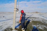 Свет после бурана вернули всем жителям Волгоградской области