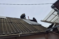 Непогода повредила три жилых дома в Ростове-на-Дону