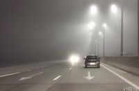 Участок трассы Р-228 в Волгоградской области полностью закрыли из-за тумана