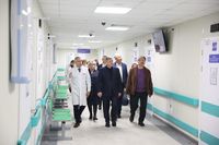 Бочаров оценил новое здание поликлиники №16 на юге Волгограда