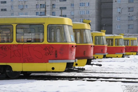 В Волгограде остановлено движение трамваев №13
