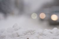 Водители сняли на видео полярные условия на трассе Волгоград-Саратов