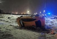 Пьяная волгоградка отправила в кювет машину с тремя детьми