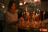 Волгоградцы встретили Крещение Господне в главном храме Волгограда