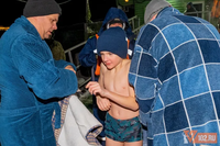 Более 5 тысяч православных волгоградцев за ночь окунулось в купели