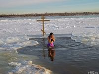 25786 жителей Волгоградской окунулись в купелях на Крещение