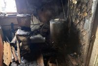 Под Волгоградом из-за газового котла загорелся дом