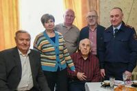 В Волгограде поздравили с 95-летием заслуженного ветерана ГАИ Владимира Цветкова