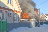 Под Волгоградом пожар в частном секторе унёс жизни двух человек