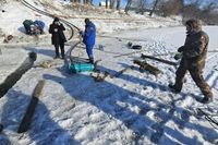 Причиной коммунальной аварии в селе Заплавном стал попавший в водозабор лёд