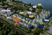 На Тулака возводят микрорайон с огромным парком