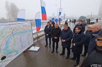 Замминистра Стасишин открыл новую дорогу на юге Волгограда