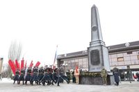 В Суровикино открыли стелу «Рубеж Сталинградской доблести»