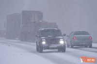 Власти Саратова ввели запрет на въезд грузовиков из-за снегопада