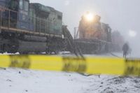 Под Волгоградом ликвидируют последствия ЧП с грузовым поездом