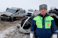 Трое волгоградцев погибли и шестеро пострадали на трассе в Калмыкии