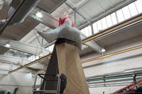 Волгоградцам показали создание главного масленичного чучела с одной изюминкой