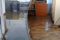 «Вычерпывали всю ночь»: в Калаче-на-Дону из-за резкого потепления снова затопило дома