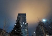 Странное свечение заметили волгоградцы на небе 17 февраля