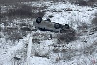 Под Волгоградом 37-летний водитель погиб в перевернувшемся «китайце»