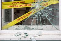 В Волгограде обследуют поврежденные БПЛА дома на ул. Батова