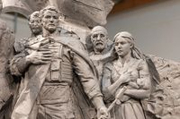 Опубликованы фото макета памятника героям СВО, который появится в Волгограде