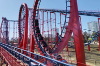 В ЦПКиО Волгограда 14 марта открыли «Русские горки»