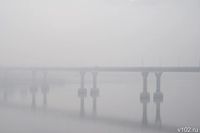 Гидрометцентр ввёл под Волгоградом жёлтый уровень опасности из-за туманов