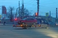 ДТП с пострадавшим вызвало 4-километровую пробку на севере Волгограда