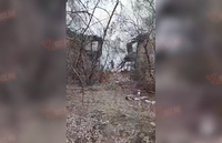 «Полдома теперь нет»: на юге Волгограда сгорела жилая аварийная двухэтажка