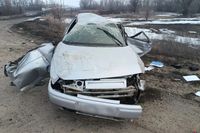 Лихой заезд на «Ладе» обернулся госпитализацией для двоих волгоградцев