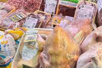 Кишечную палочку нашли в мясе птицы в Волгоградской области