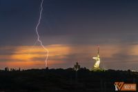 Волгоградцам пообещали первую весеннюю грозу