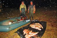 Под Волгоградом с поличным поймали орудовавших на Дону браконьеров