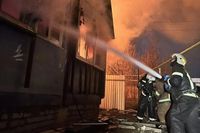 Пожар в частном секторе оставил семью волгоградцев без недвижимости