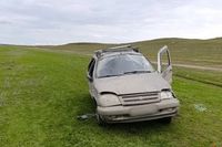 Под Волгоградом 6-летний ребёнок госпитализирован после ДТП с «Нивой»