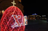 Бочаров поздравил епископов Елисея и Иоанна со Светлой седмицей