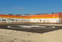 Новую вертолетную площадку запустили в Михайловке