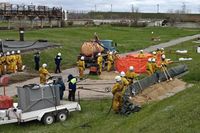 В Волжском отработали план тушения ТЭЦ-2