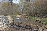 На Сарпинском прибывшая вода отрезала хутора и СНТ от переправы