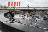 Своё отработали? В Волгограде на Центральной набережной начался капремонт новых фонтанов