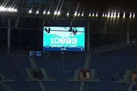 На матч «Ротор» - «Родина» в Волгограде пришли 10893 болельщика