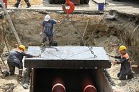 В отдаленном поселке Волгограда модернизируют коммунальные сети