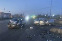 Под Волгоградом водитель погиб после столкновения «ВАЗа» с иномаркой