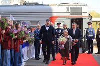 «Мы скучали!»: в Волгограде с оркестром  встретили Александру Пахмутову