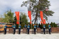 Шесть новых «Рубежей Сталинградской доблести» увековечили на Мамаевом кургане
