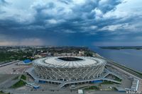 «Что-то невероятное»: майский град под вспышки молний выпал в Волгограде